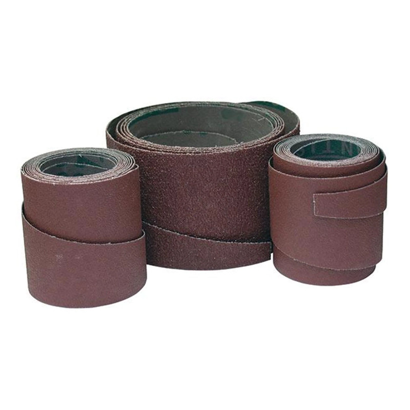 Pre-Cut Sandpaper Wrap for 19-38 Drum Sander - Grit:80 Grit - Pieces:3-Piece